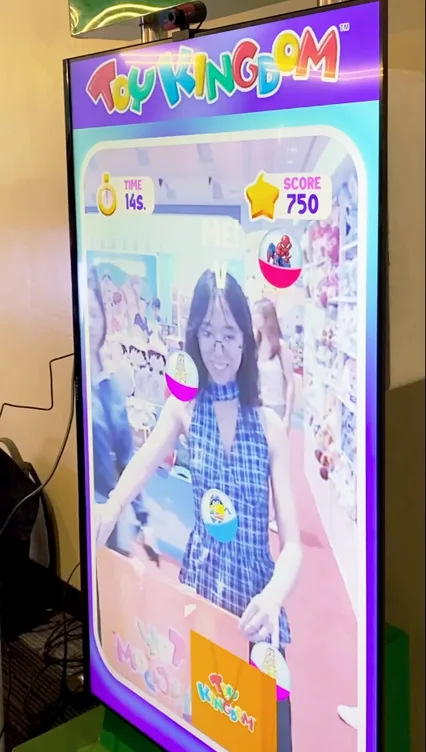 Toy Kingdom Catch and Win game screen