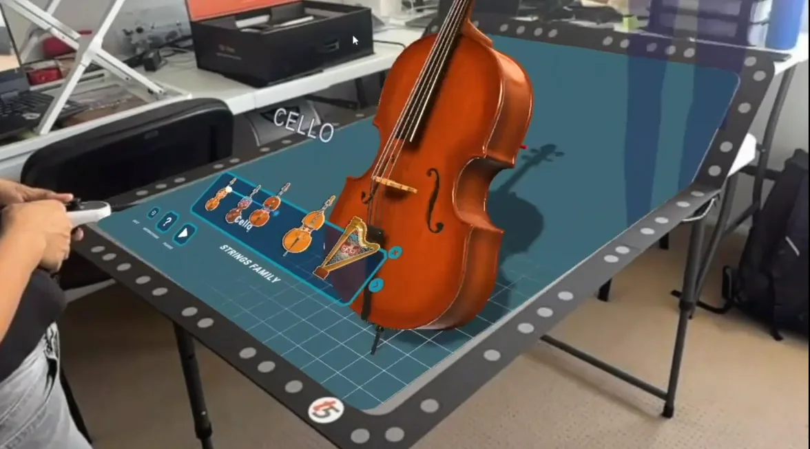 Digital AR and interactive experience