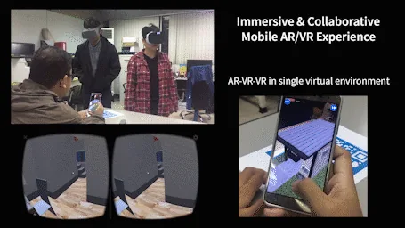 Collaborative AR VR research