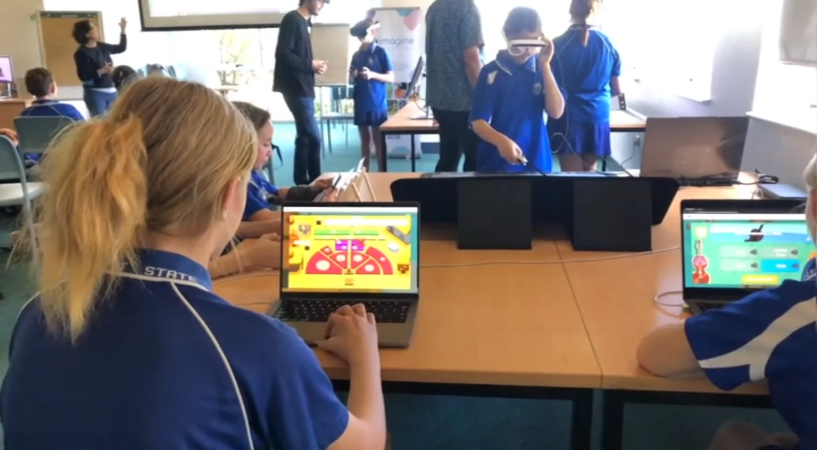 Queensland Symphony Orchestra classroom demonstration
