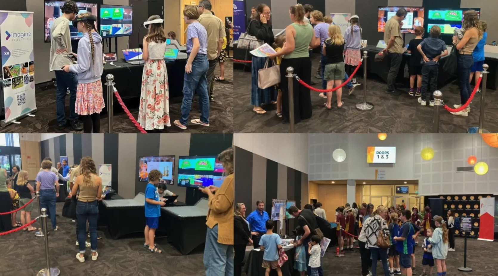 Queensland Symphony Orchestra public activation collage